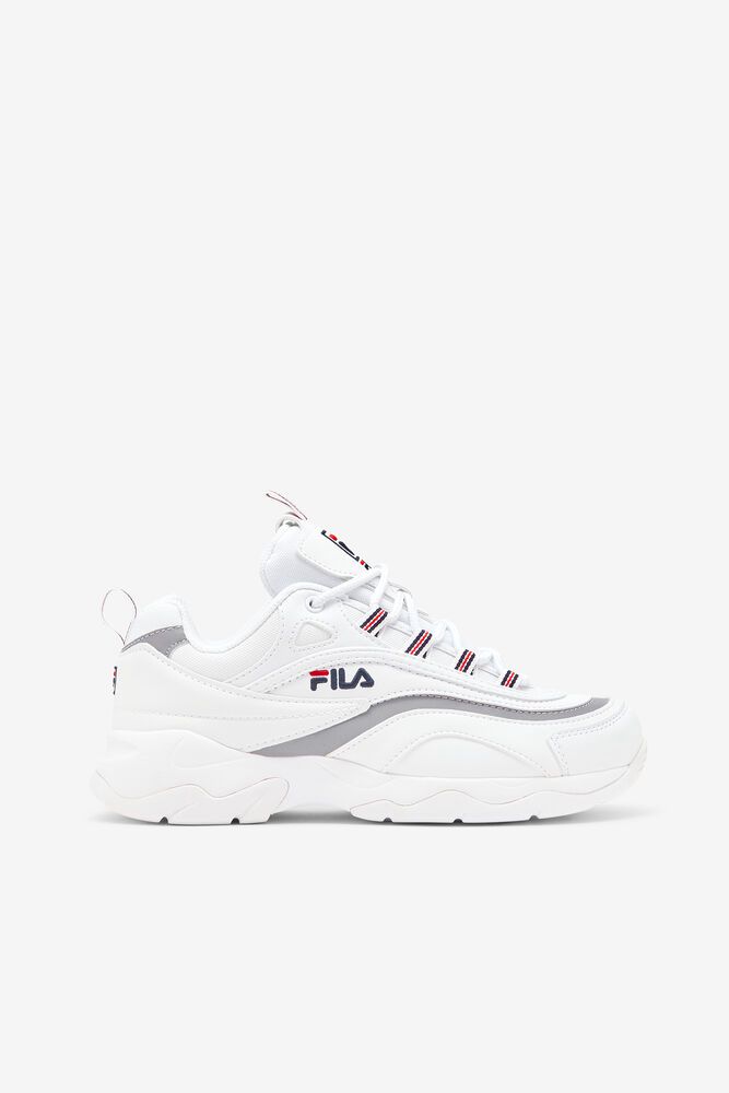 Fila Tenisky Damske Ray Biele - AYSUD8705